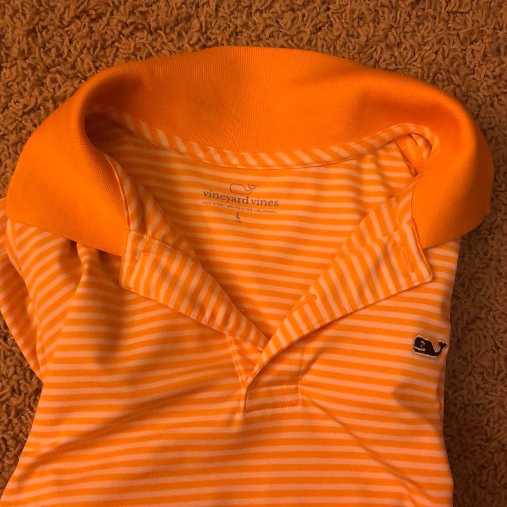 Boys Vineyard Vines Collared Polo L